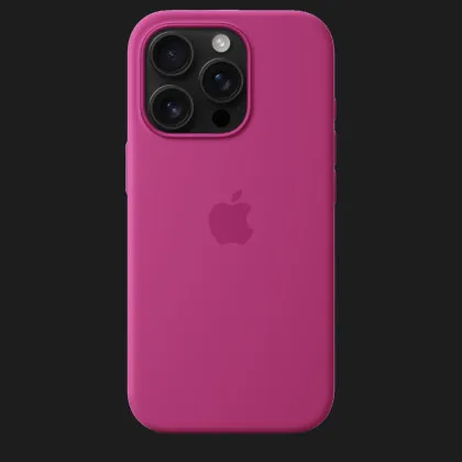 Чохол Apple Silicone Case with Magsafe для iPhone 16 Pro (Fuchsia)