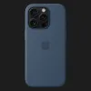 Чохол Apple Silicone Case with Magsafe для iPhone 16 Pro (Denim)