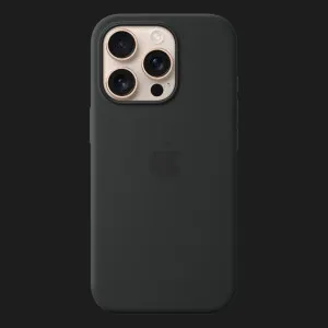 Чехол Apple Silicone Case with Magsafe для iPhone 16 Pro (Black) в Хмельницком