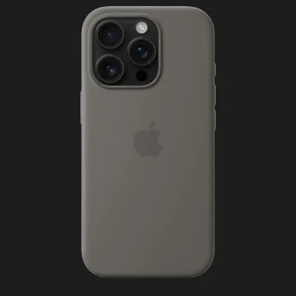 Чохол Apple Silicone Case with Magsafe для iPhone 16 Pro Max (Stone Gray)