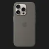 Чехол Apple Silicone Case with Magsafe для iPhone 16 Pro (Stone Gray)