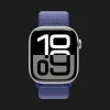 Apple Watch Series 10 GPS 46mm Silver Aluminum Case with Ultramarine Sport Loop