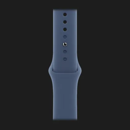 Apple Watch Series 10 GPS, 42mm Rose Gold Aluminum Case with Denim Sport Band (S/M)