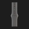 Apple Watch Series 10 GPS, 42mm Jet Black Aluminum Case with Stone Gray Sport Band (M/L)