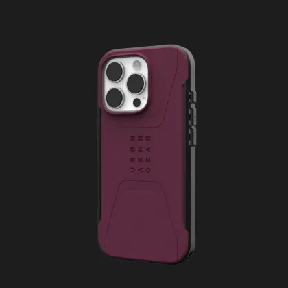 Чохол UAG Civilian для iPhone 16 Pro (Bordeaux) в Мукачево