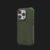 Чехол UAG Essential Armor Magsafe для iPhone 16 Pro (Olive Drab)