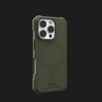 Чехол UAG Essential Armor Magsafe для iPhone 16 Pro (Olive Drab) в Хусті