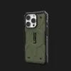 Чехол UAG Pathfinder Magsafe для iPhone 16 Pro (Olive Drab)