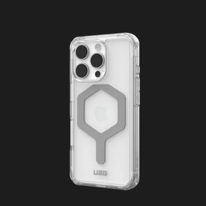 Чохол UAG Plyo Magsafe для iPhone 16 Pro (Ice/Silver)