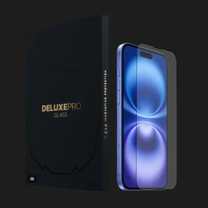 Захисне скло iLera DeLuxe FullCover Glass для iPhone 16 у Запоріжжі