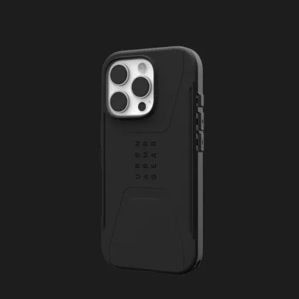 Чохол UAG Civilian Magsafe для iPhone 16 Pro Max (Black) в Кам'янці - Подільскому