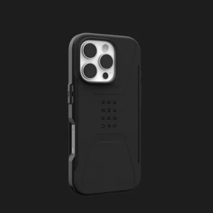 Чохол UAG Civilian Magsafe для iPhone 16 Pro Max (Black) в Дніпрі