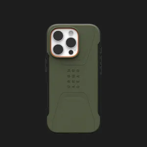 Чехол UAG Civilian Magsafe для iPhone 16 Pro Max (Olive Drab) в Хмельницком