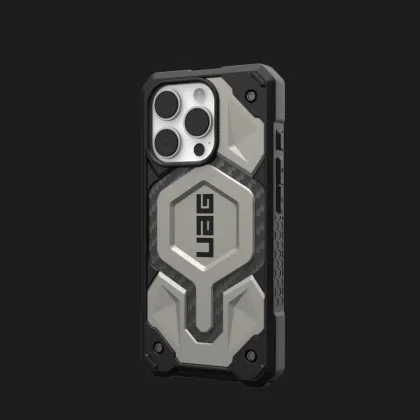 Чохол UAG Monarch Pro для iPhone 16 Pro Max (Titanium) в Дніпрі