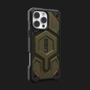 Чехол UAG Monarch Pro для iPhone 16 Pro Max (Kevlar Element Green) в Александрии