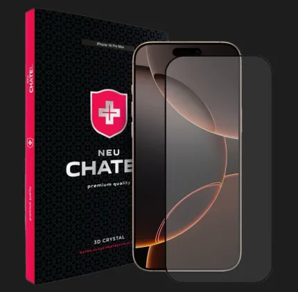 Захисне скло NEU Chatel Corning Glass для iPhone 16 Pro Max