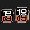 Apple Watch Series 10 GPS 42mm Rose Gold Aluminum Case with Ultramarine Sport Loop