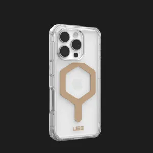 Чехол UAG Plyo Magsafe для iPhone 16 Pro Max (Ice/Gold) в Хмельницком
