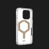 Чехол UAG Plyo Magsafe для iPhone 16 Pro Max (Ice/Gold)