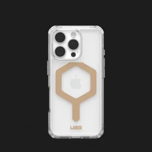 Чехол UAG Plyo Magsafe для iPhone 16 Pro Max (Ice/Gold) в Хмельницком