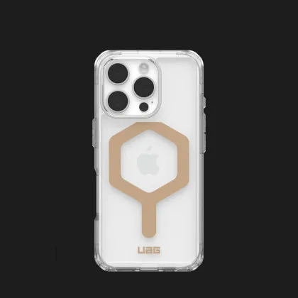 Чохол UAG Plyo Magsafe для iPhone 16 Pro Max (Ice/Gold)