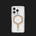 Чехол UAG Plyo Magsafe для iPhone 16 Pro Max (Ice/Gold)
