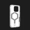 Чехол UAG Plyo Magsafe для iPhone 16 Pro Max (Ice/Silver)