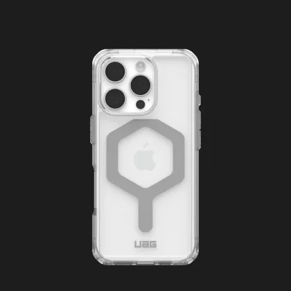 Чохол UAG Plyo Magsafe для iPhone 16 Pro Max (Ice/Silver)