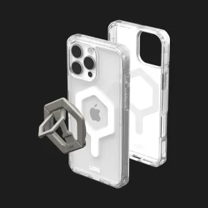 Чехол UAG Plyo Magsafe для iPhone 16 Pro Max (Ice White/Titanium Stand) в Хмельницком