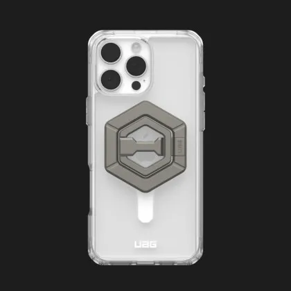 Чохол UAG Plyo Magsafe для iPhone 16 Pro Max (Ice White/Titanium Stand)