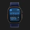 Apple Watch Ultra 2 49mm GPS + LTE Black Titanium Case with Blue Trail Loop M/L