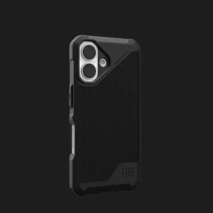 Чехол UAG Metropolis LT Magsafe для iPhone 16 (Kevlar Black) в Хмельницком