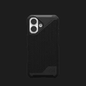 Чехол UAG Metropolis LT Magsafe для iPhone 16 (Kevlar Black) в Хмельницком