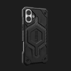 Чехол UAG Monarch для iPhone 16 (Carbon Fiber) в Хмельницком