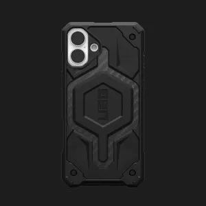 Чехол UAG Monarch для iPhone 16 (Carbon Fiber) в Хмельницком