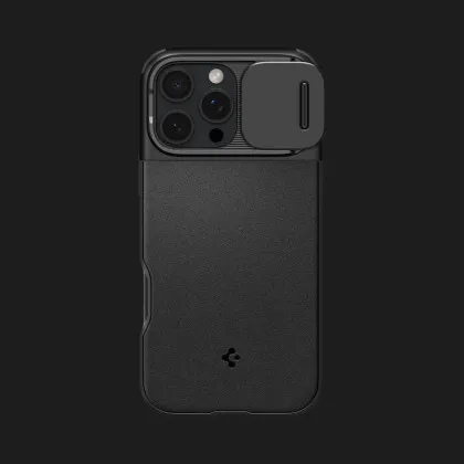 Чехол Spigen Optik Armor MagSafe для iPhone 16 Pro (Black)