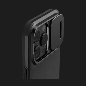 Чехол Spigen Optik Armor MagSafe для iPhone 16 Pro (Black) в Хмельницком