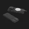 Чехол Spigen Optik Armor MagSafe для iPhone 16 Pro (Black)