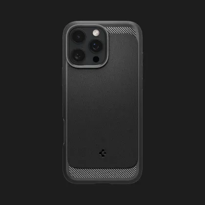 Чехол Spigen Mag Rugged Armor MagSafe для iPhone 16 Pro Max (Matte Black)