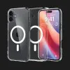 Чехол Spigen Ultra Hybrid Mag Safe для iPhone 16 Plus (White)