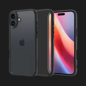 Чехол Spigen Ultra Hybrid для iPhone 16 (Matte Black) в Хмельницком