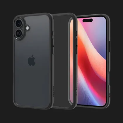 Чохол Spigen Ultra Hybrid для iPhone 16 (Matte Black)