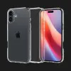Чехол Spigen Ultra Hybrid для iPhone 16 (Crystal Clear)
