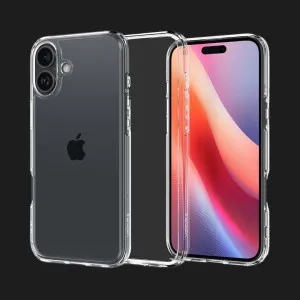 Чехол Spigen Ultra Hybrid для iPhone 16 Plus (Crystal Clear) в Хмельницком