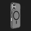 Чохол LAUT CRYSTAL MATTER X MagSafe для iPhone 16 (Black)