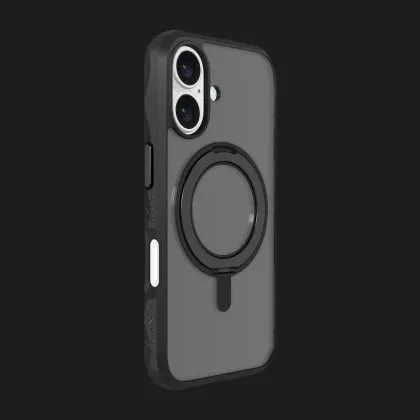 Чохол LAUT CRYSTAL MATTER MagSafe для iPhone 16 (Black)