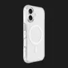 Чехол LAUT CRYSTAL MATTER X MagSafe для iPhone 16 Plus (Clear)