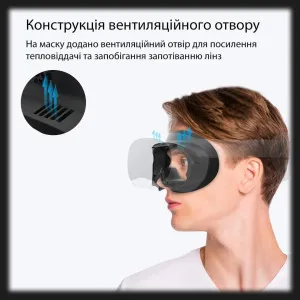 Лицевая накладка AMVR Leather Face Cushion для Pico 4 в Бродах