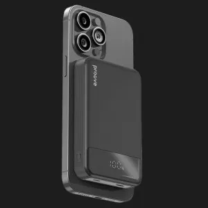 Зарядний пристрій Power Bank Proove Hoodman Magnetic 20 W 10000 mAh (Black) в Хмельницькому