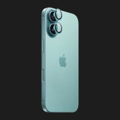 Захисне скло iLera для камери iPhone 16/ 16 Plus (Teal)